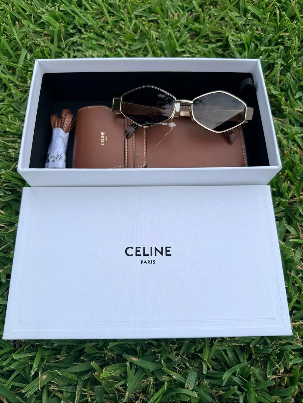 Celine TRIOMPHE Geometric Sunglasses